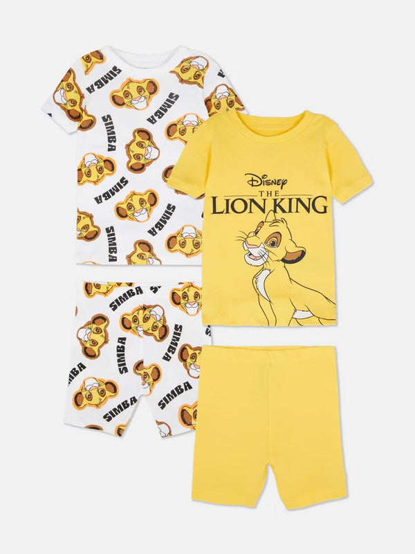 Primark Disney lion king 2 pk pyjamas