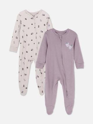 Primark 2 pk sleepsuit