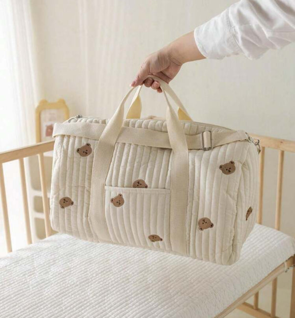 Bear mommy bag