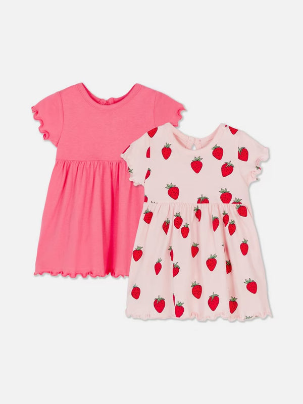 Primark 2 pk strawberry dress