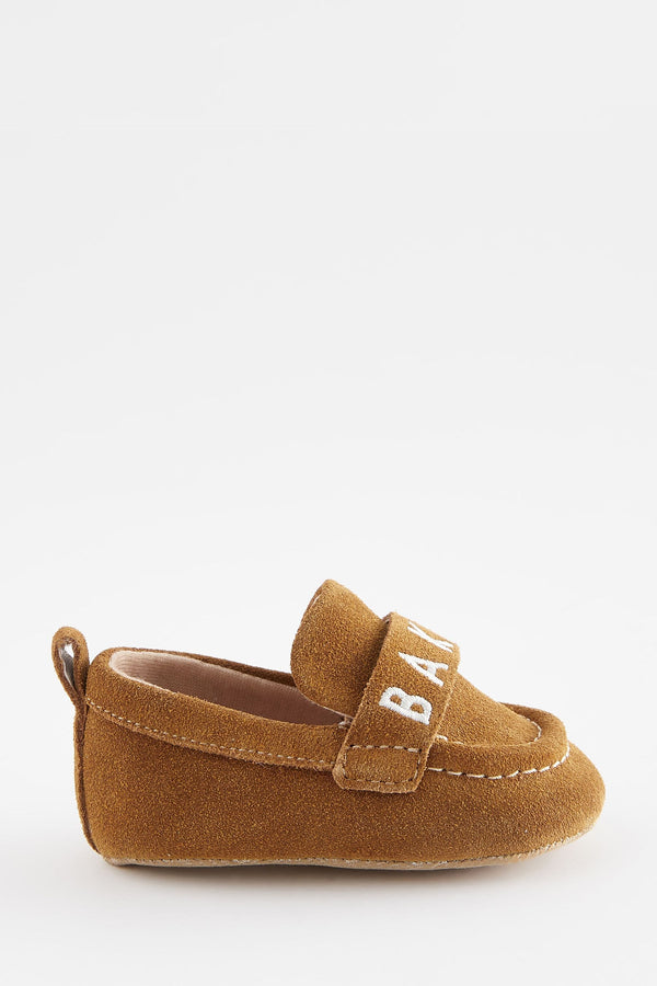 Dark Tan Baker by Ted Baker Loafer Padders