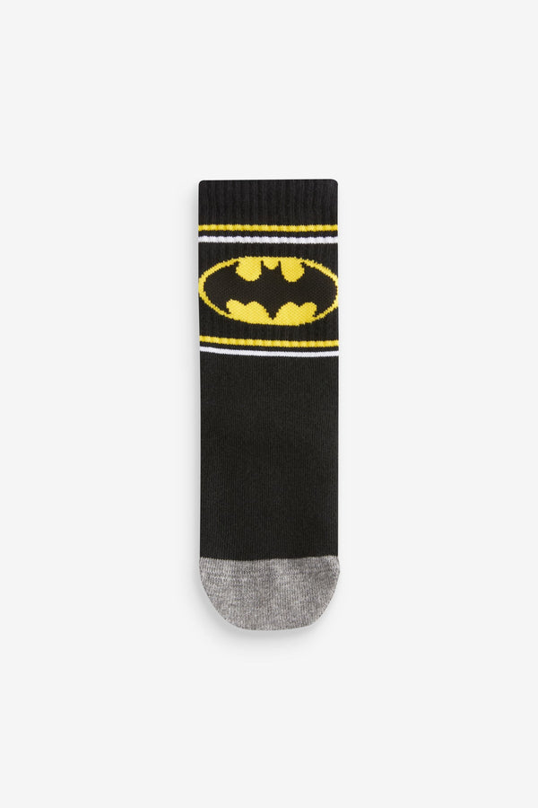 Batman Superhero License Cotton Rich Socks 3 Pack