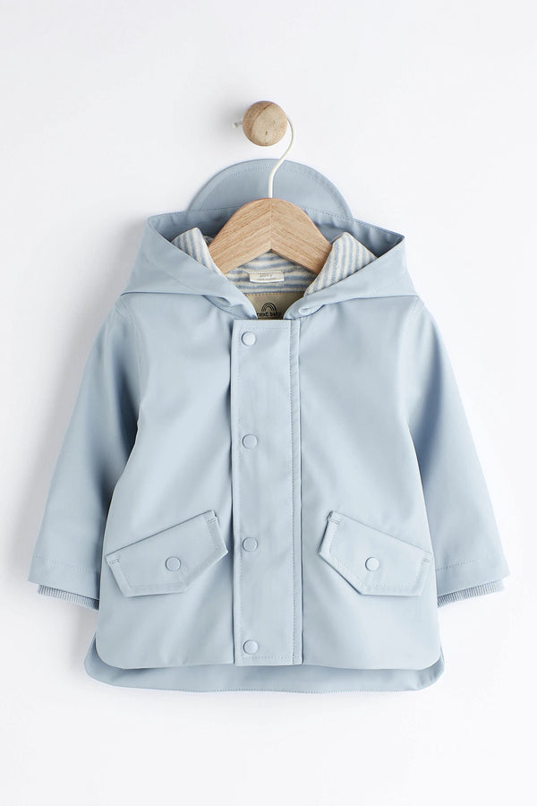 Blue Rubberised Baby Jacket (0mths-2yrs)