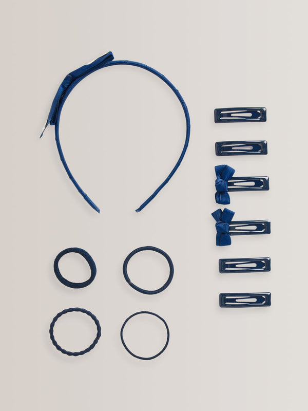 Navy Hair Accessories Bundle