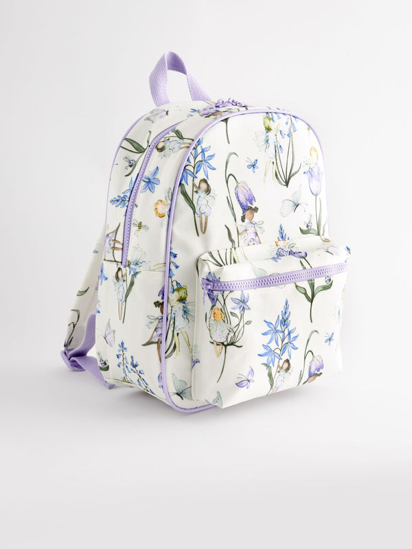 Blue/Ecru Bluebell Fairy Backpack