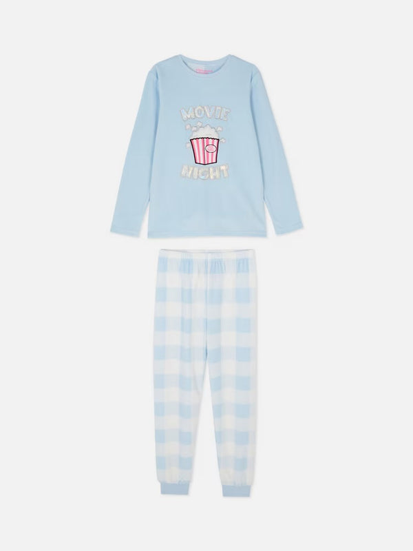 Popcorn  fleece pyjama