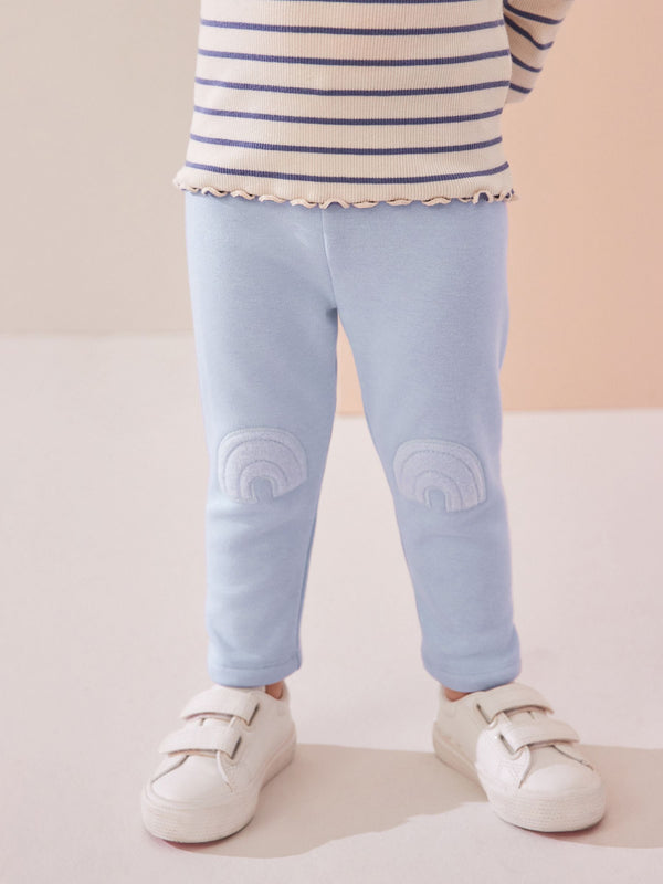 Pale Blue Cosy Fleece Lined Leggings (3mths-7yrs)