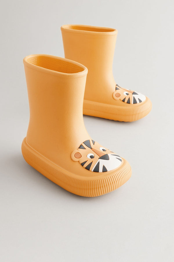 Yellow Tiger EVA Lightweight Character Wellies