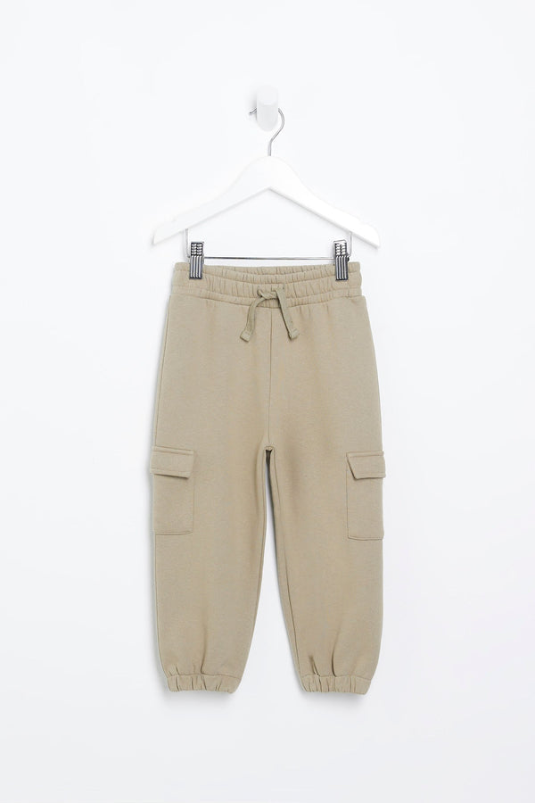 River Island Girls Green Cargo Joggers