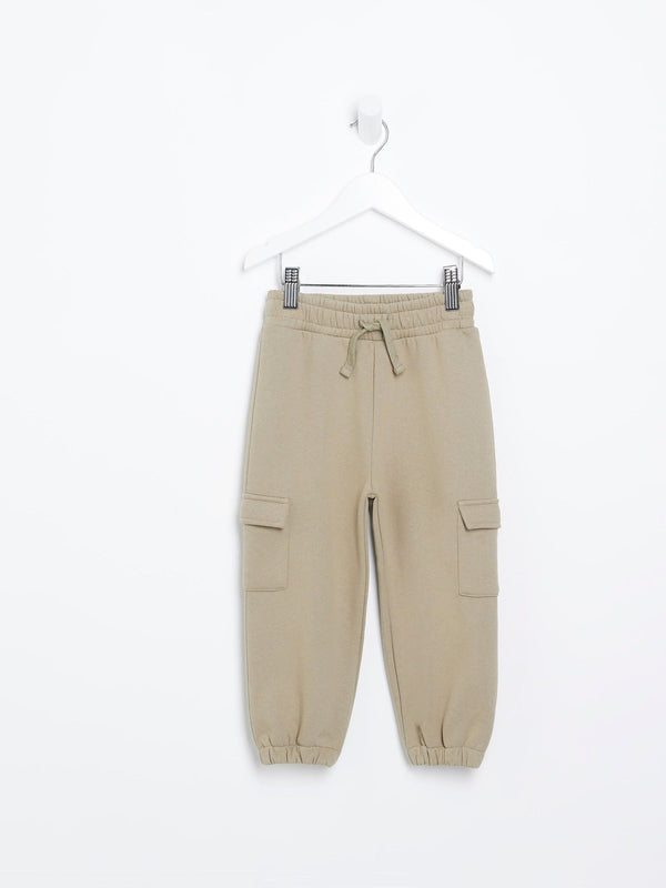 River Island Green Girls Cargo Joggers