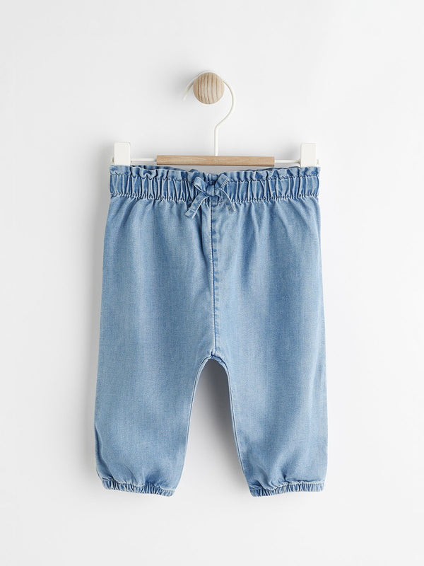 Denim Loose Fit Baby Trousers