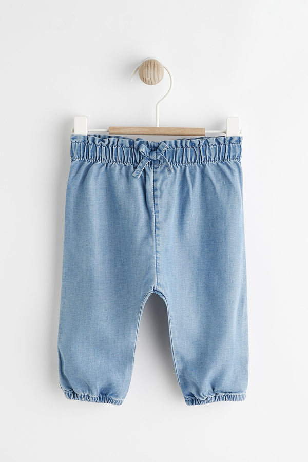 Denim Loose Fit Baby Trousers