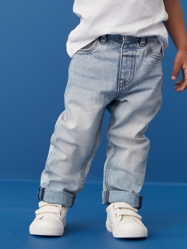 Bleach Denim Regular Fit Comfort Stretch Jeans (3mths-7yrs)