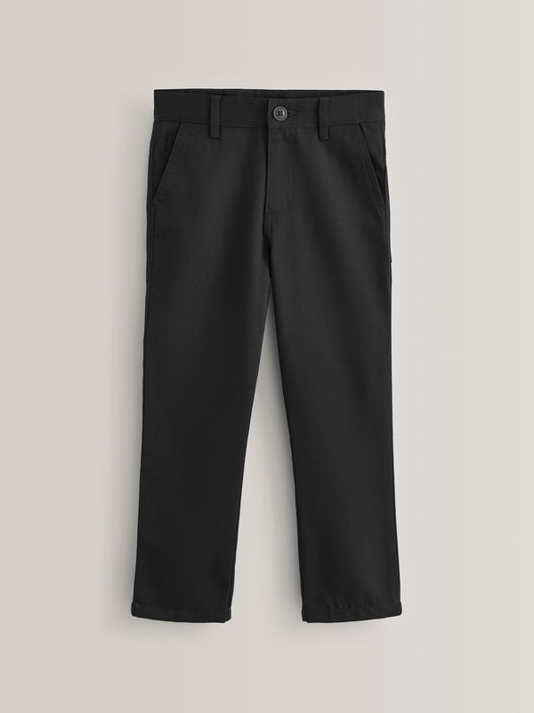 Black Slim Waist School Jean Style Trousers (3-17yrs)