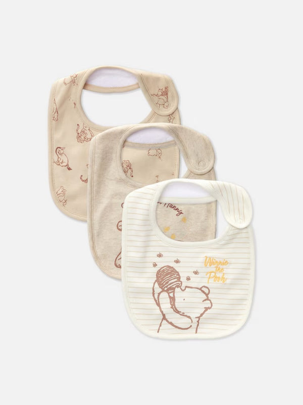 3 pk Disney pooh bibs