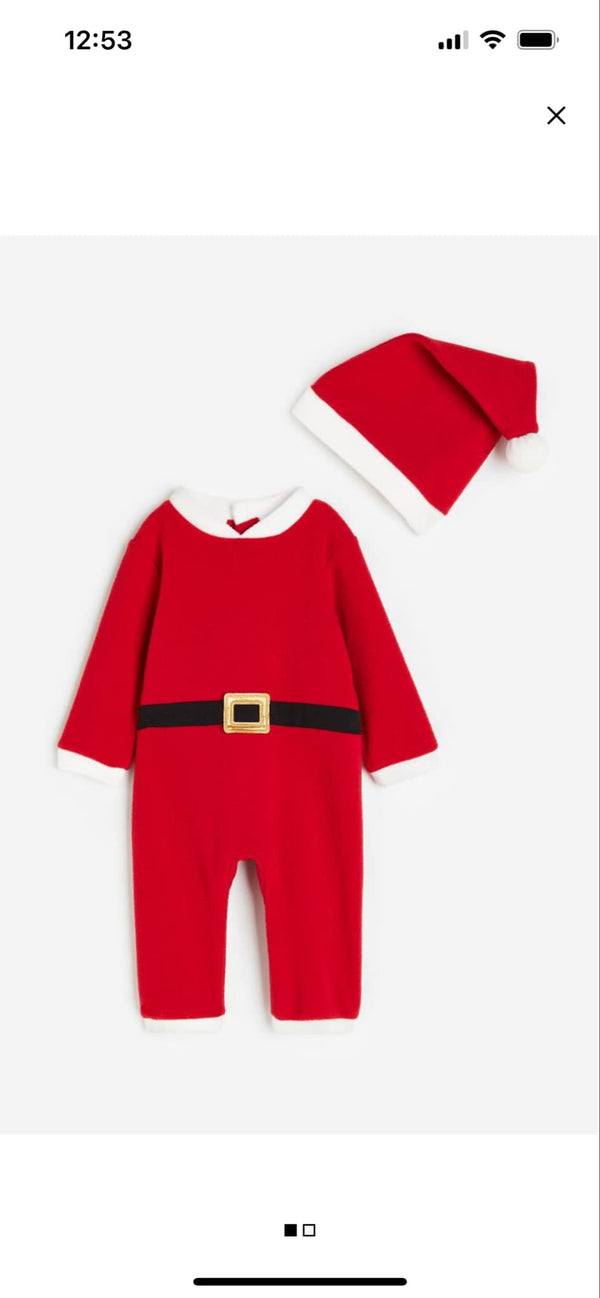 H&M Christmas santa suit