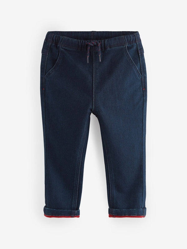 Rinse with Red Weft Super Soft Pull-On Jeans With Stretch (3mths-7yrs)