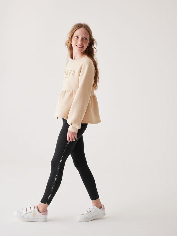 Baker by Ted Baker Peplum Sweater And Legging Set