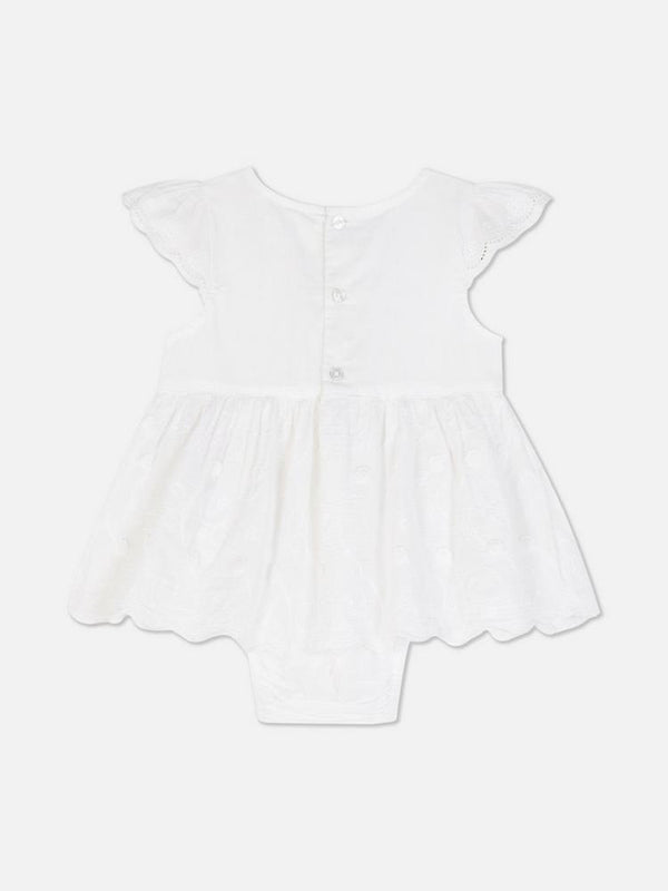 Primark baby girl white occasion dress