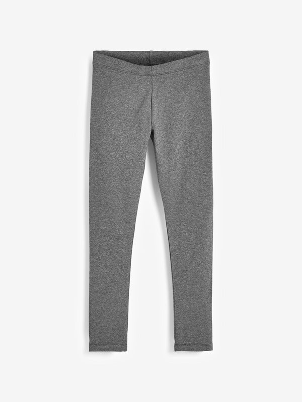 Charcoal Grey Long Length Leggings (3-16yrs)