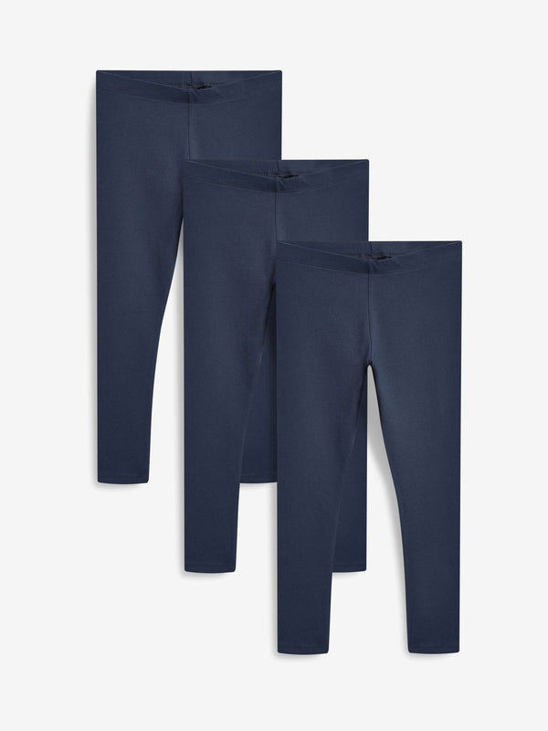 Navy Blue Leggings 3 Pack (3-16yrs)