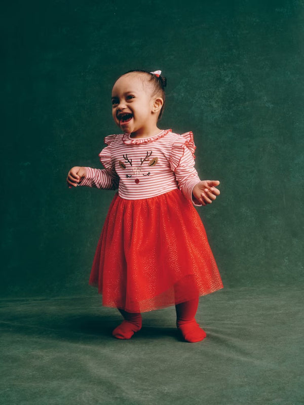 Reindeer tutu dress