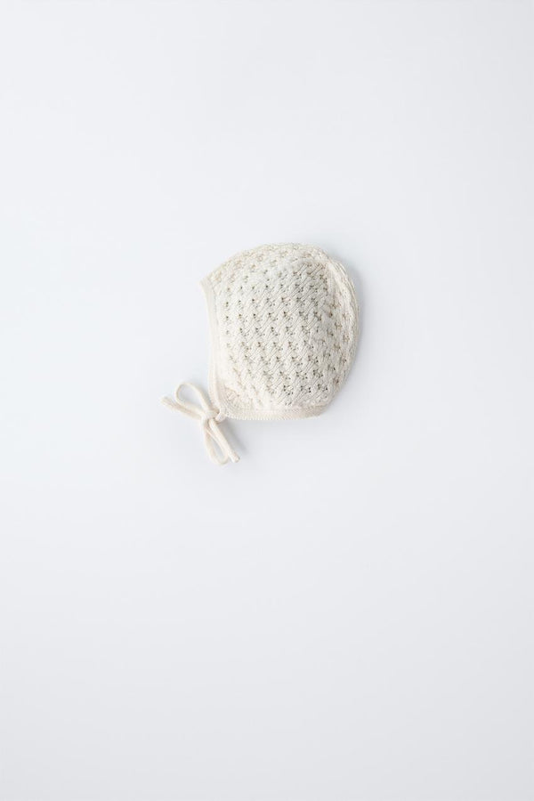 Zara Cotton and silk bonnet