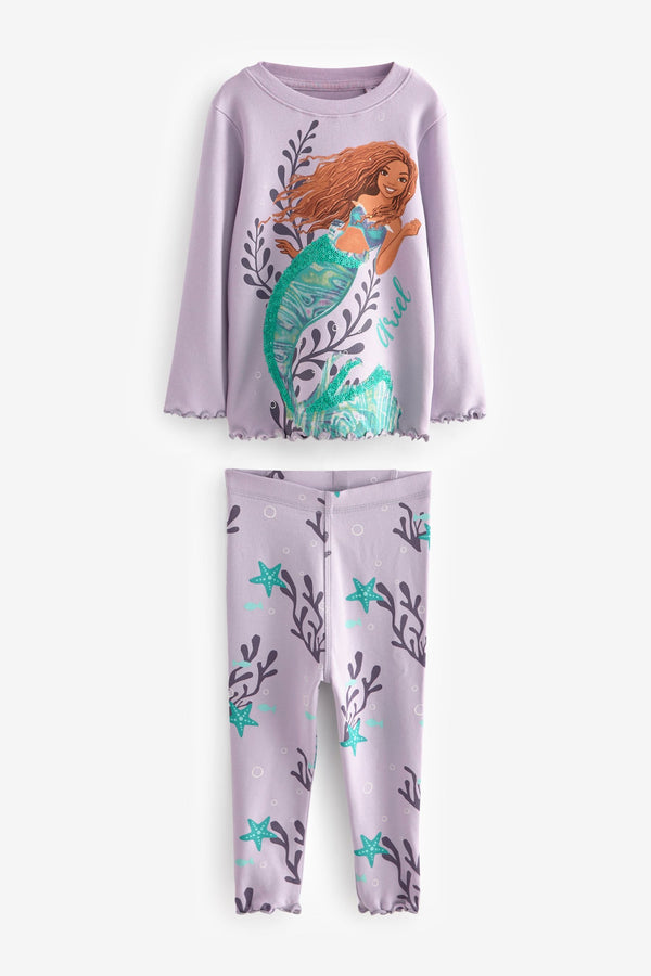 Purple Little Mermaid License Pyjamas (9mths-8yrs)