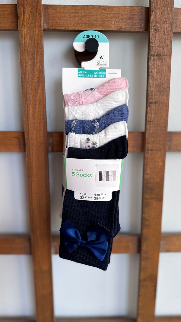 5 pk ankle socks