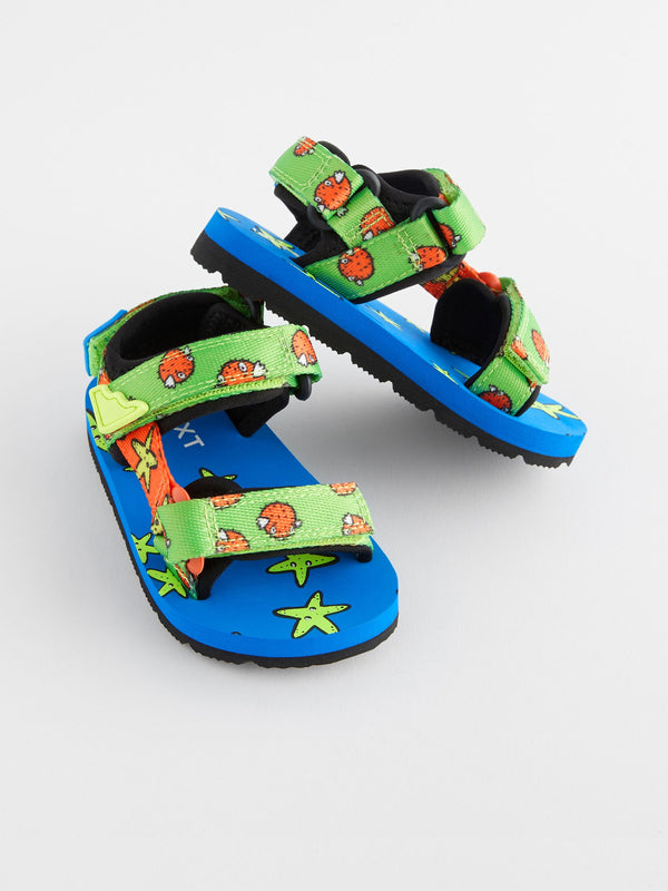 Bright Touch Fastening Adjustable Strap Tape Trekker Sandals