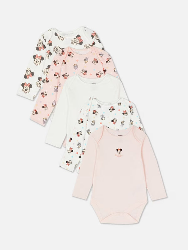 Disney 5 pack bodysuits