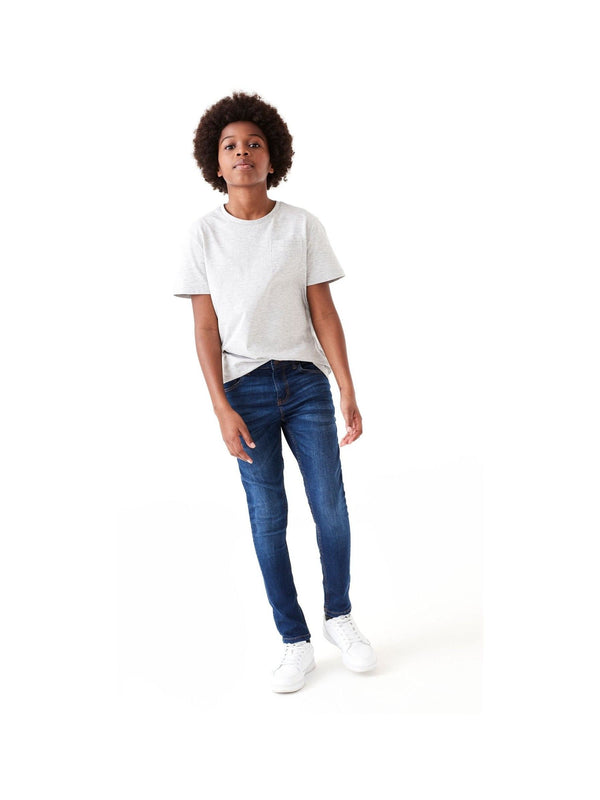 Blue Super Skinny Fit Stretch Jeans (3-17yrs)