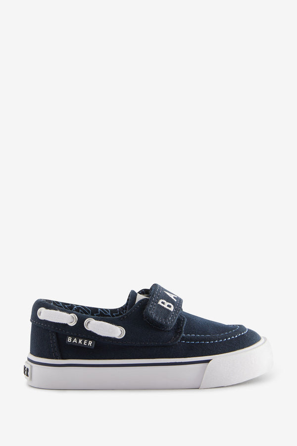 Navy Baker by Ted Baker Boys Boat Shoes