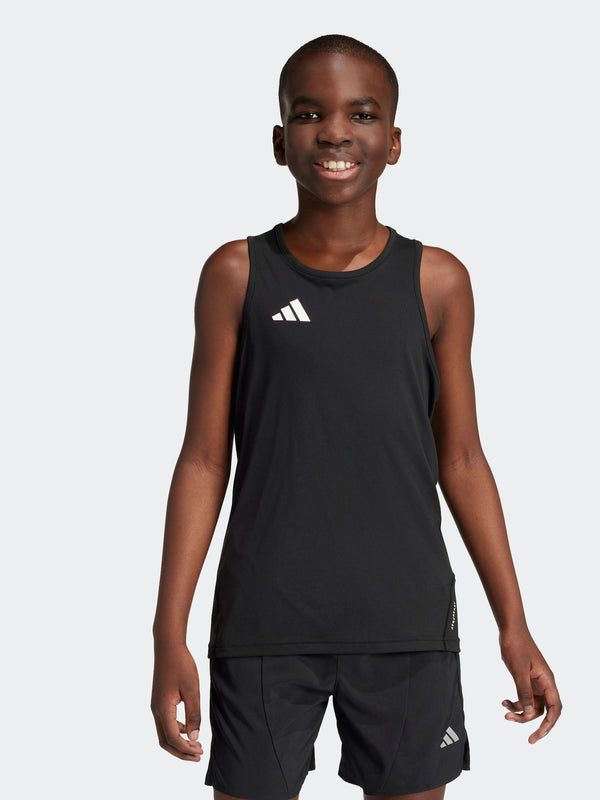 adidas Black Team Kids Tank Top