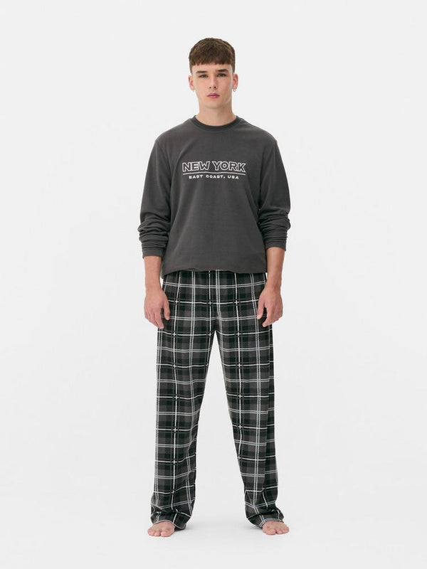 Men’s fleece pyjamas
