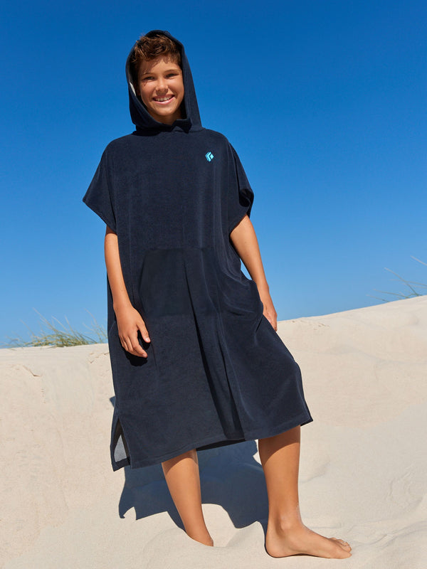 Navy Blue Towelling Cover-Up (3-16yrs)