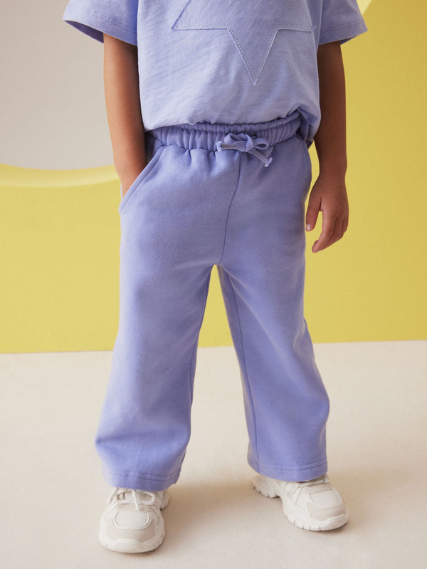 Blue Wide Leg Joggers (3mths-7yrs)