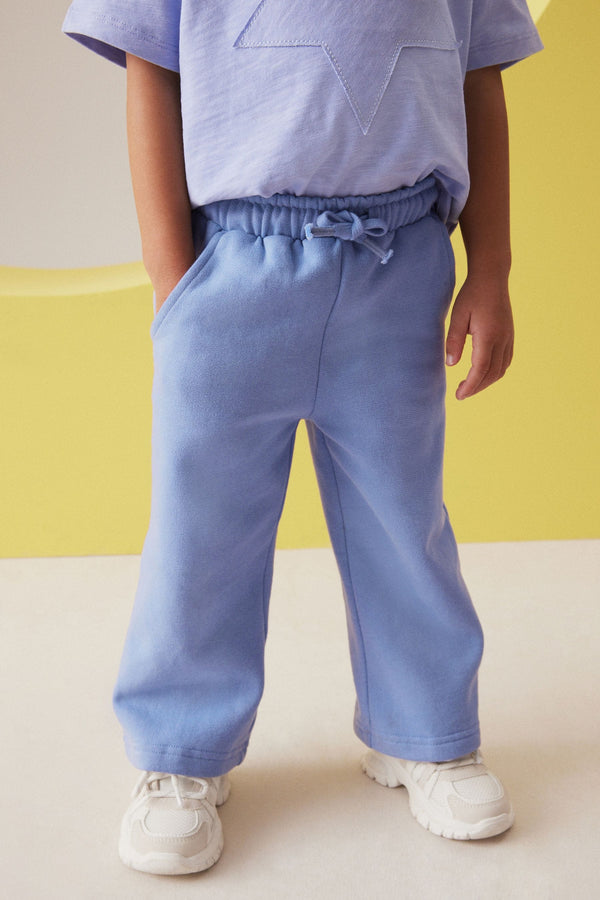 Blue Wide Leg Joggers (3mths-7yrs)