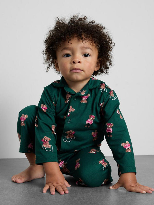 Primark Baby’s Green Bear Family Christmas Pyjamas