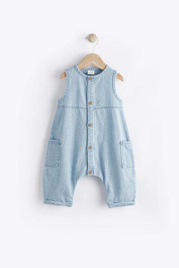 Denim Baby Jumpsuit (0mths-2yrs)