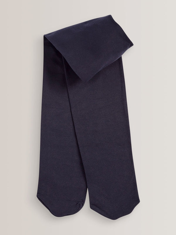 Navy Regular Length 2 Pack 40 Denier School Tights
