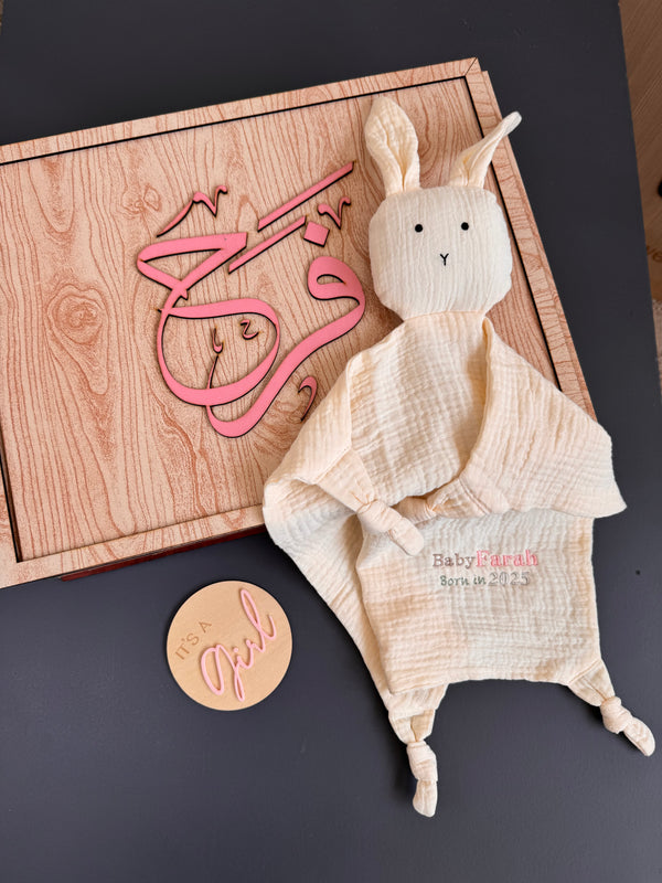 Customized comforter toy
