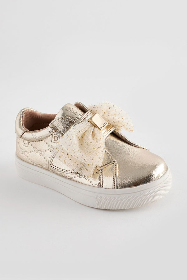 Baker by Ted Baker Girls Organza Bow Trainers