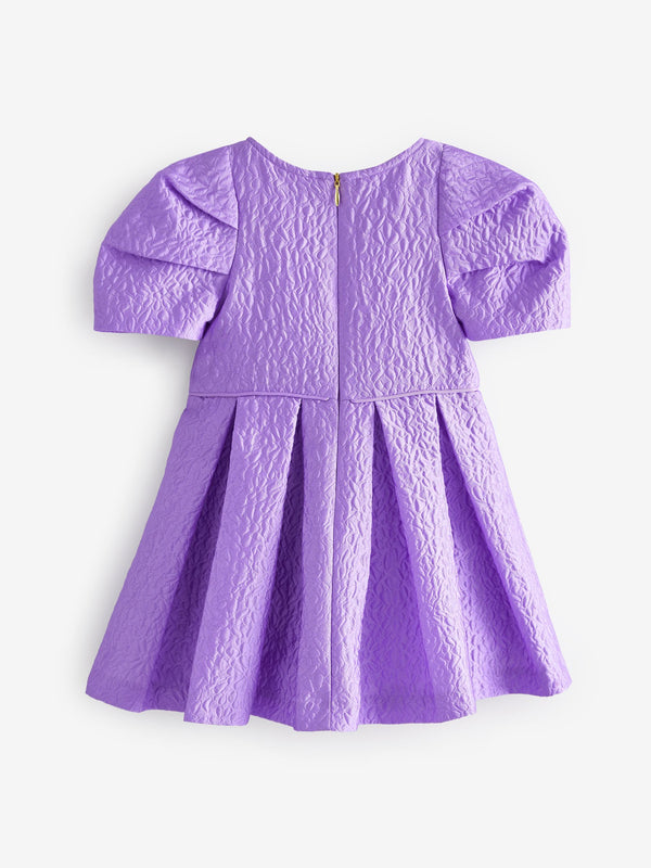 Baker by Ted Baker Lilac Purple Cloque Dress