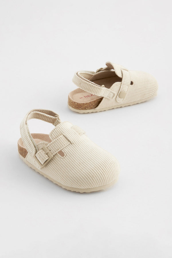 Neutral Co-rd Slip-On Clog Mules