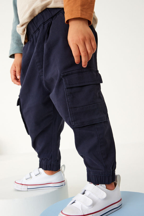 Copy Navy Blue Cargo Trousers