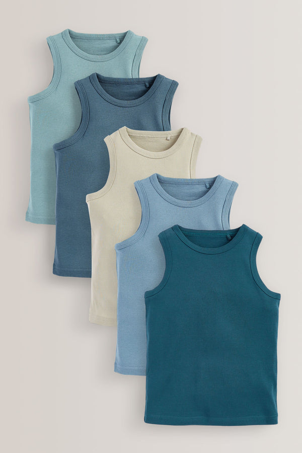 Blue Vests 5 Pack (1.5-16yrs)