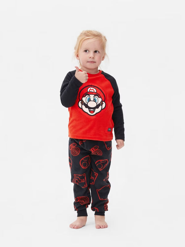 Disney Mario fleece pyjama