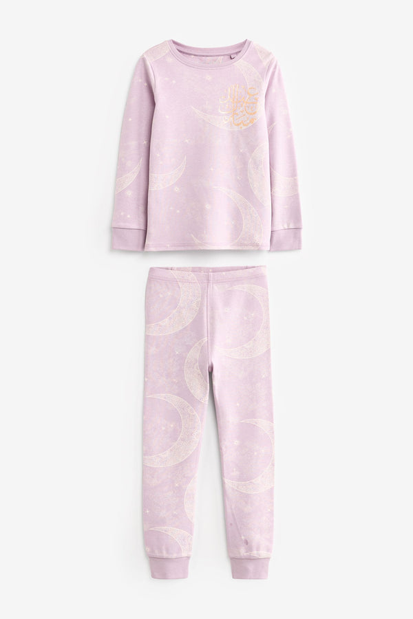 Purple Snuggle Eid Pyjamas 1 Pack (9mths-12yrs)