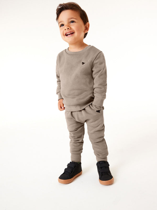 Stone Jersey Sweatshirt And Joggers Set (3mths-7yrs)